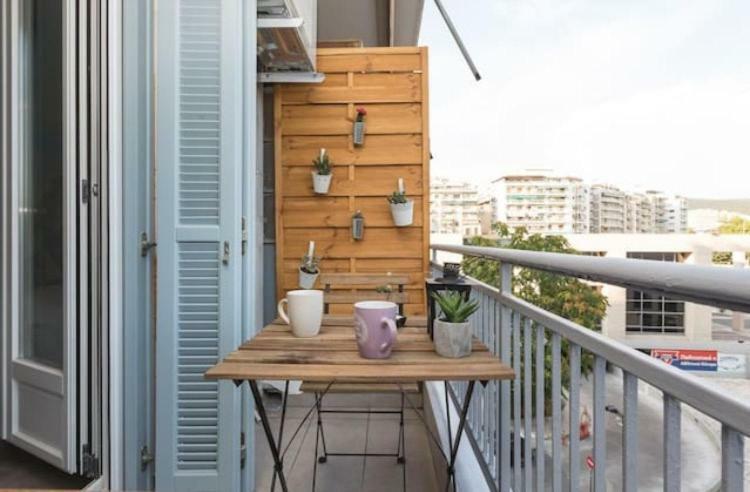 Modern White Tower Apartment Thessaloníki Exteriör bild